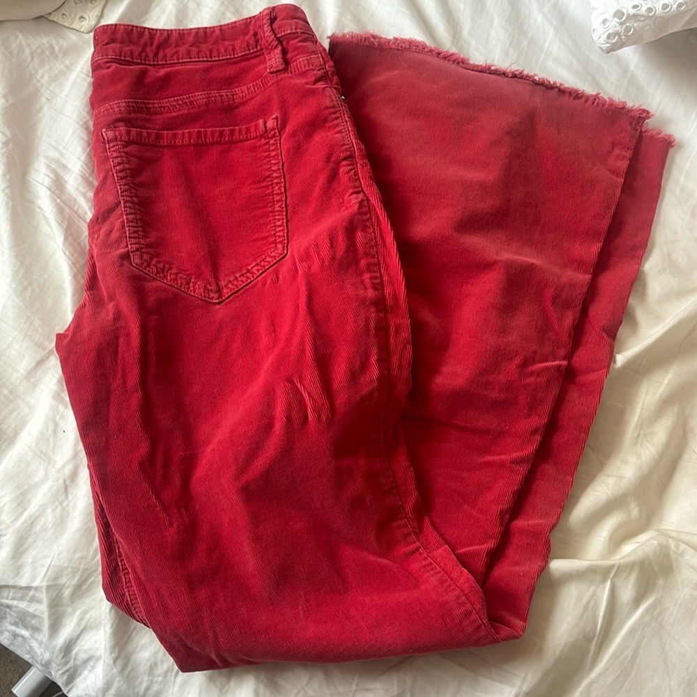 Free People Corduroy Flare Pants
